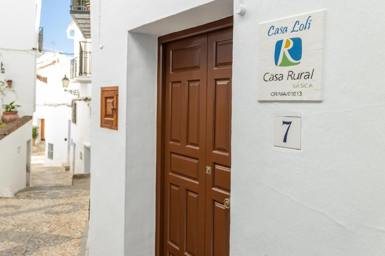 Casa Loli Daire Frigiliana Dış mekan fotoğraf